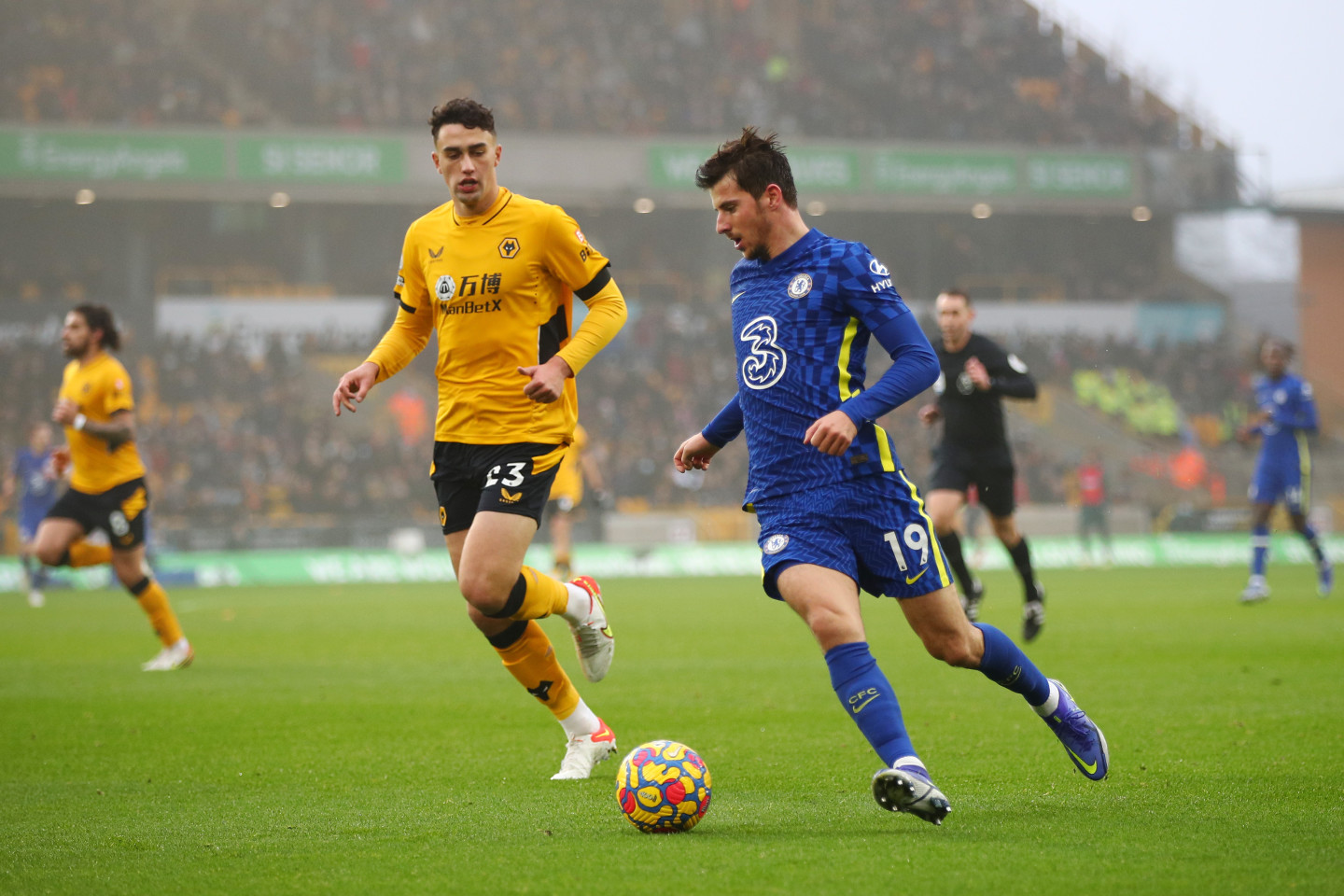 What channel is 2025 wolves chelsea on